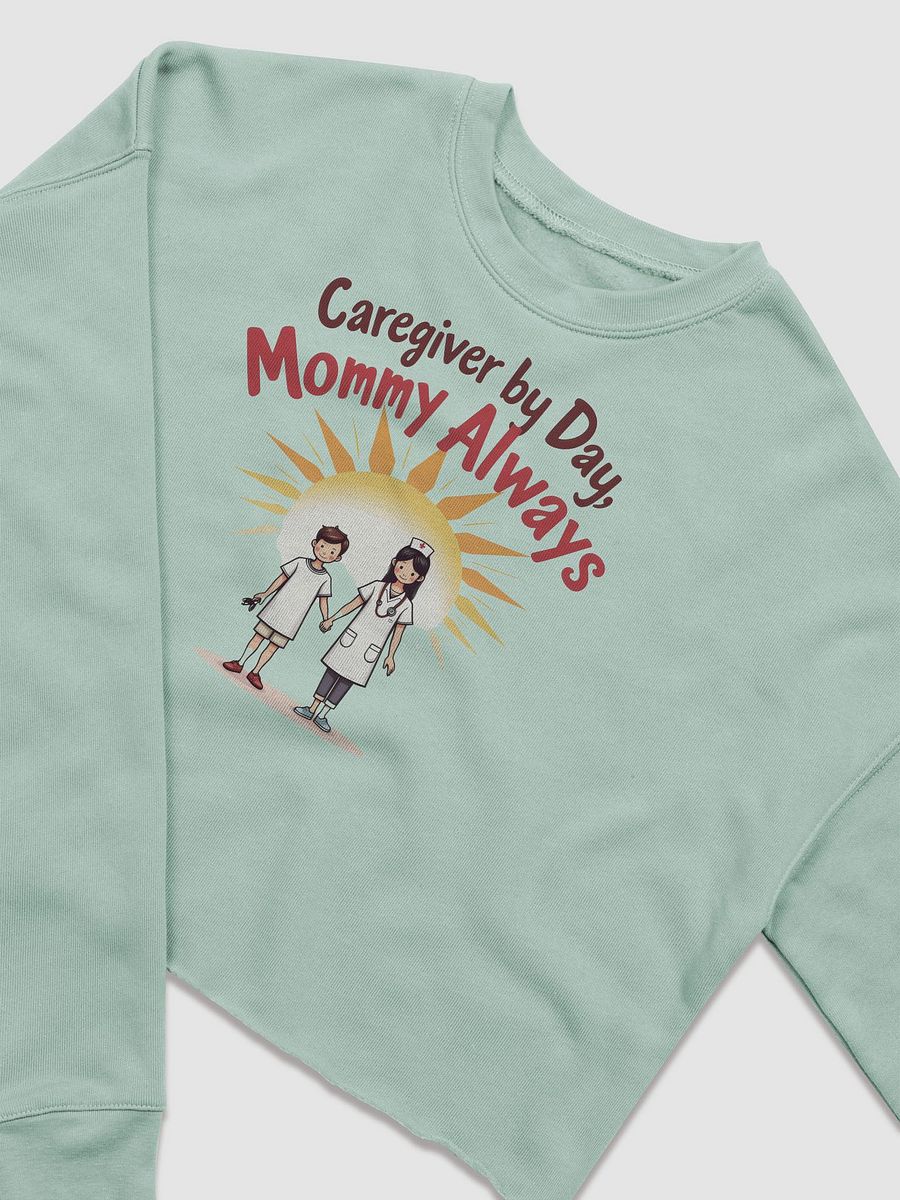 Sunshine Nurse Mom Crop Sweatshirt product image (7)