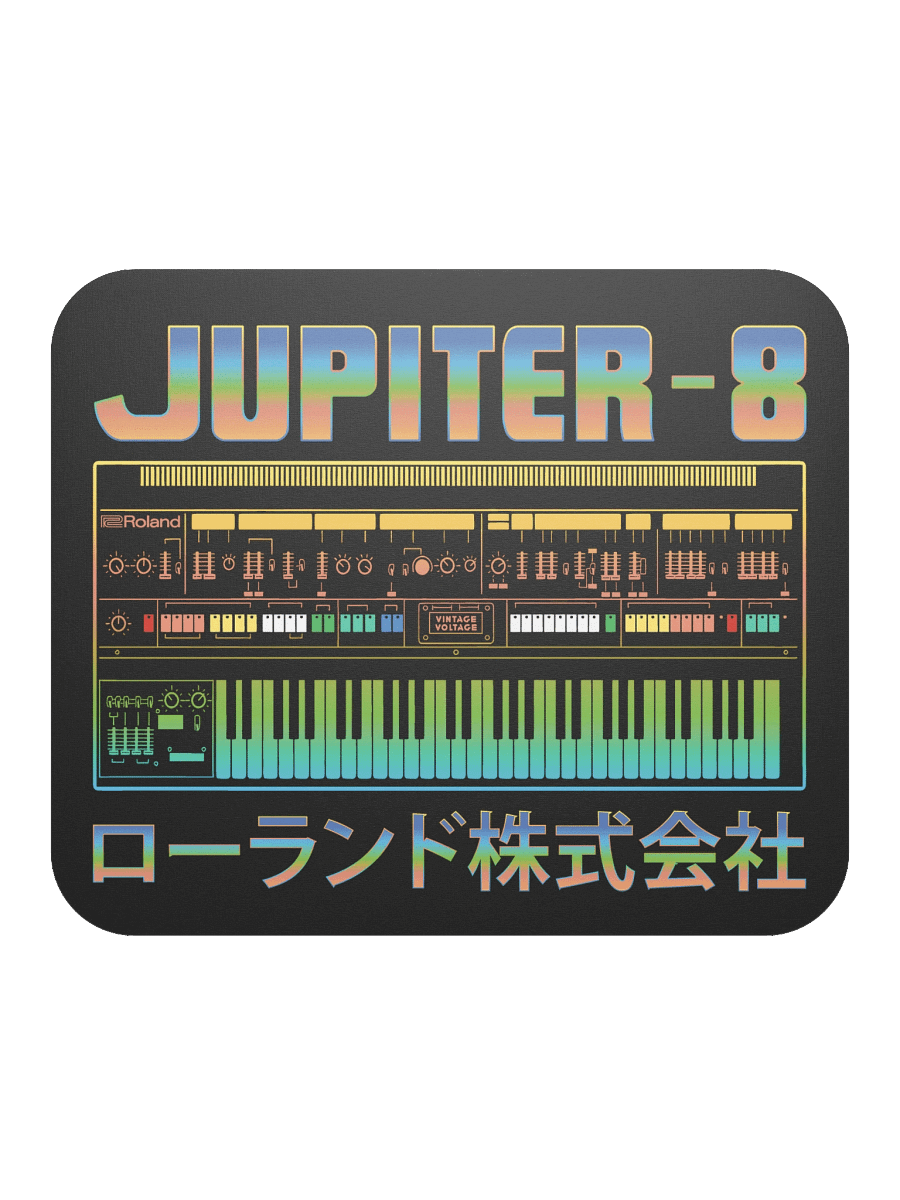 Jupiter 8 - Mouse Mat (Roland JP-8 Classic Synthesizer) by Vintage Voltage product image (9)