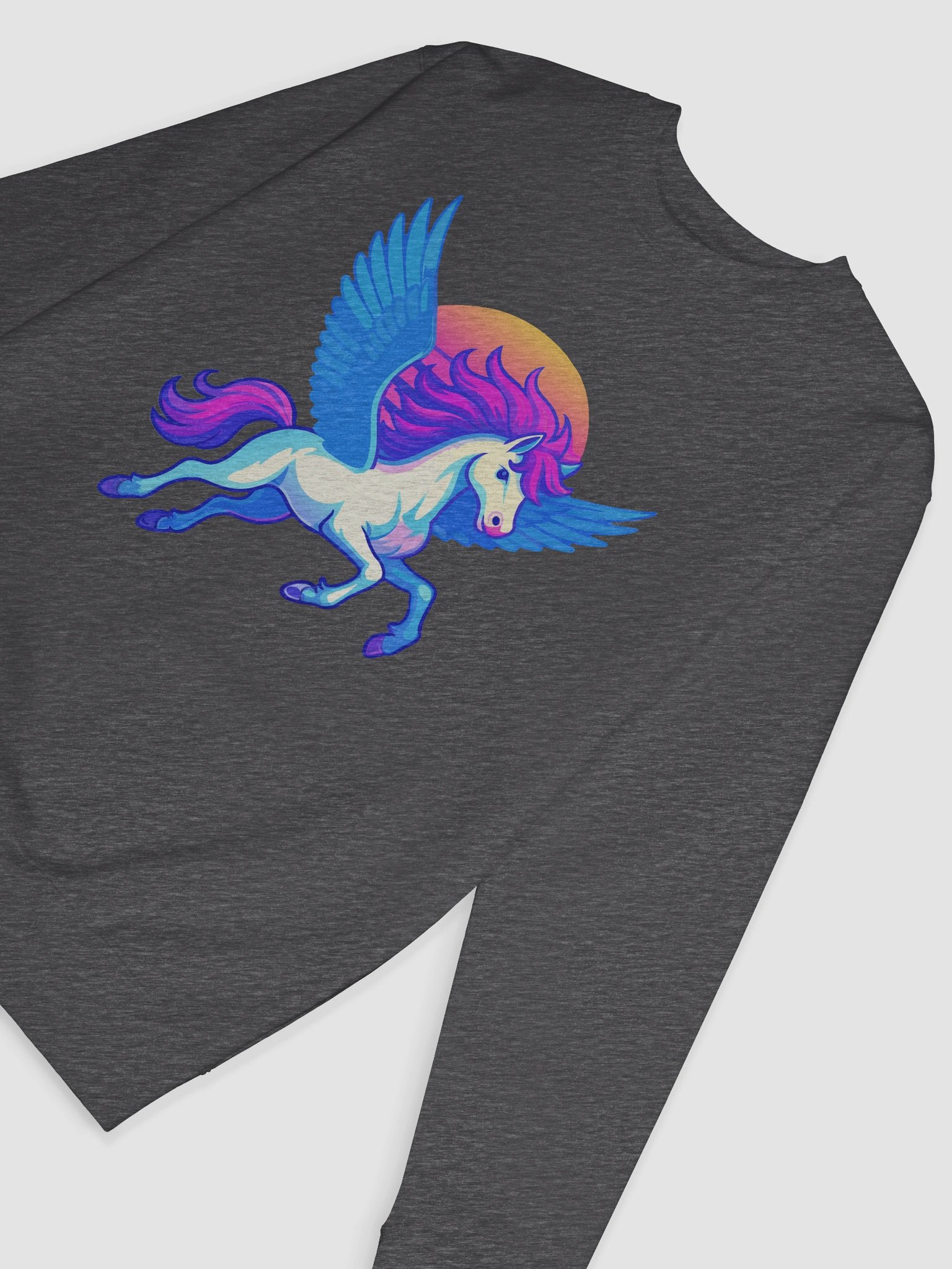 Chill Mythical Sunset Pegasus Sweatshirt product image (20)