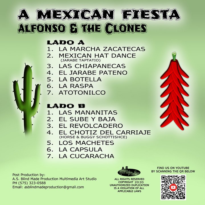 A MEXICAN FIESTA VINYL RECORD product image (2)