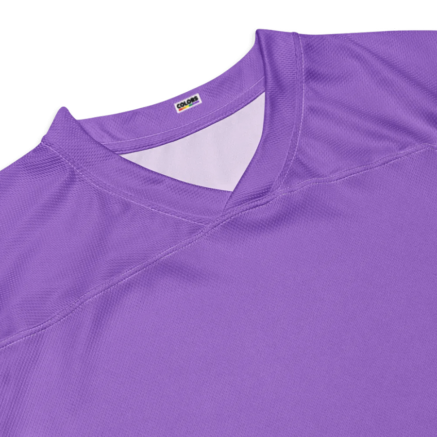 Plain Color Amethyst Hockey Fan Jersey product image (3)