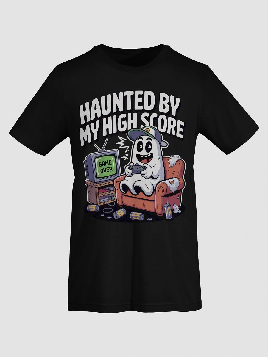 Ghost Gamer Haunted T-Shirt product image (31)