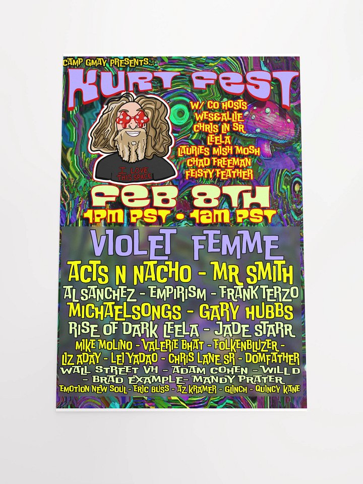 Kurt Fest Event Poster product image (1)