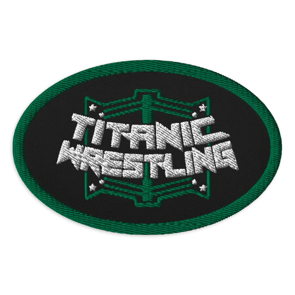 Titanic Logo Embroidered Patch product image (1)