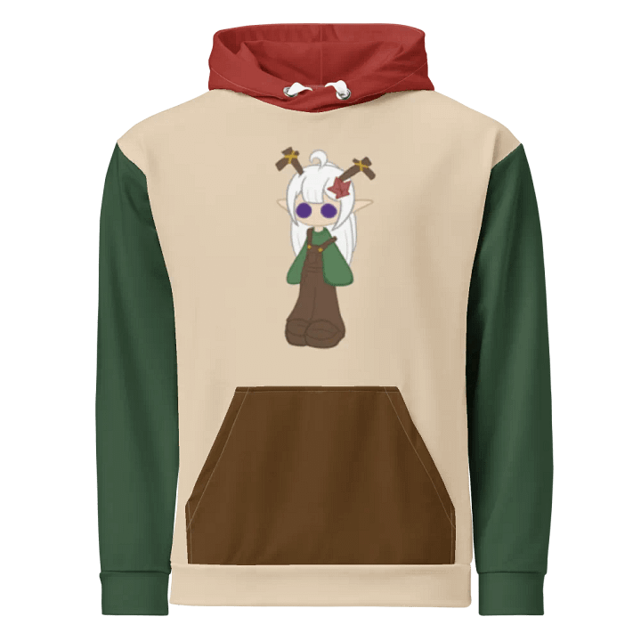 Luna Art Colour Block Hoodie (Sleeve Style 1) product image (1)