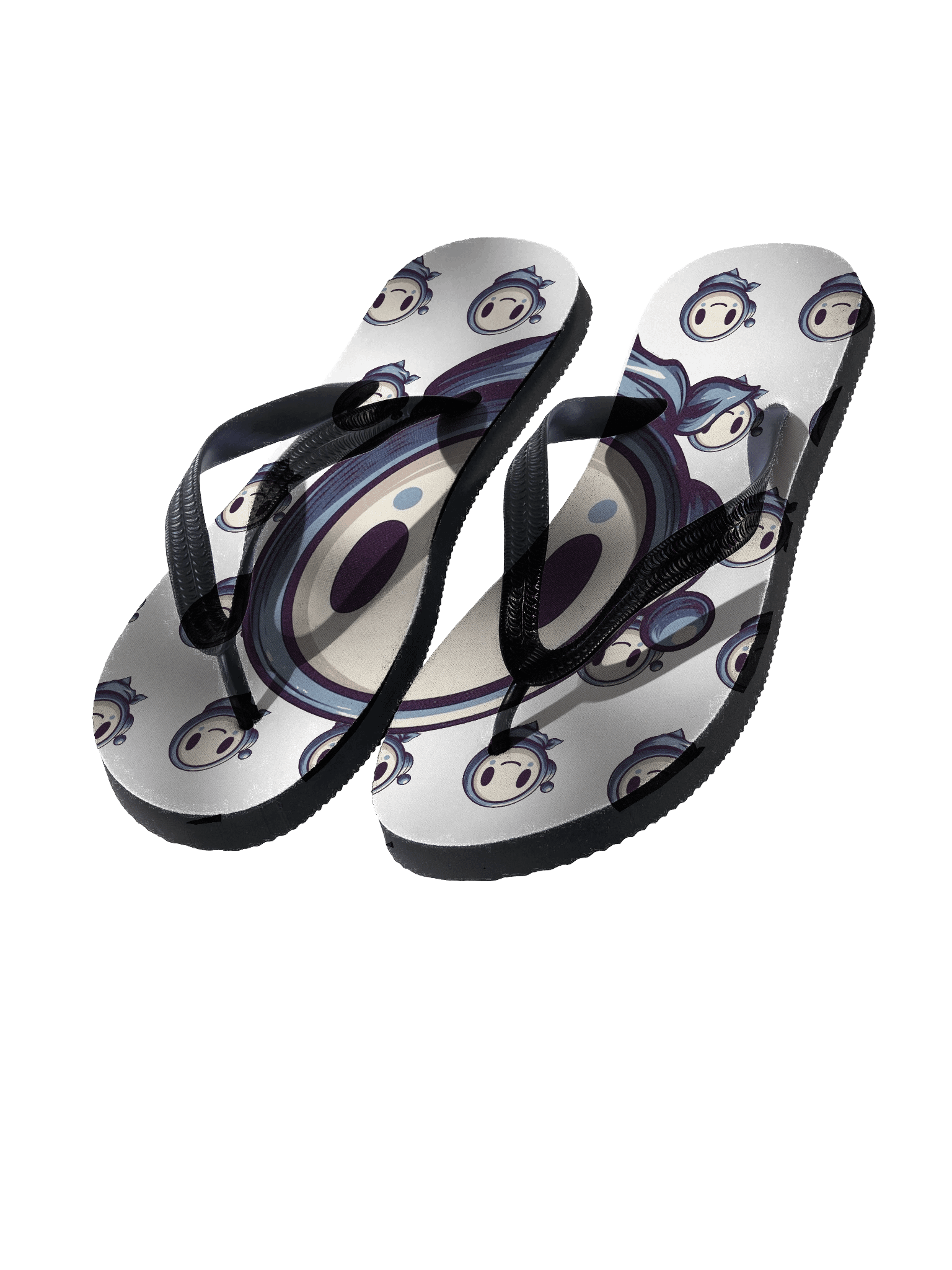 Midnight Comfort Custom Flip-Flops product image (1)
