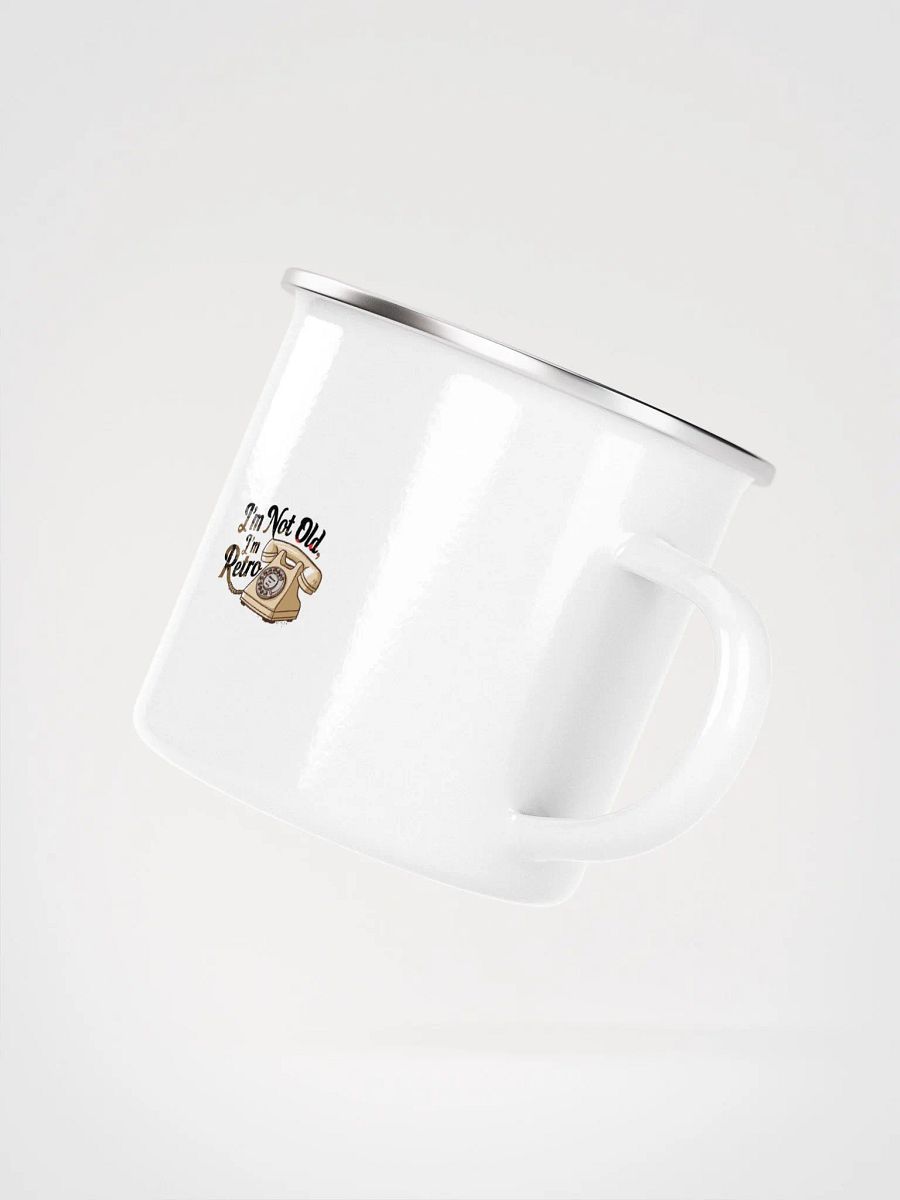 I’m Not Old I’m Retro Adventure Awaits Enamel Mug product image (3)