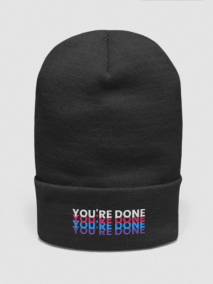 YOU'RE DONE! BEANIE STYLE 2 product image (1)