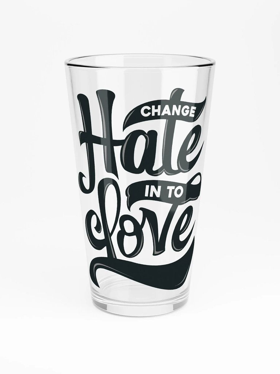 HATE -> LOVE Collectible Glass product image (3)