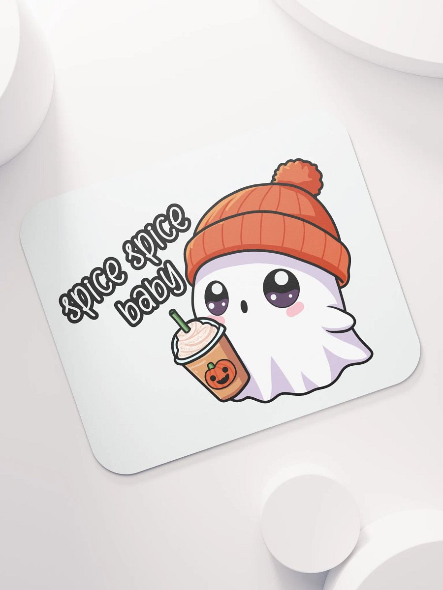 Spooky Spice Ghost Mouse Pad product image (7)
