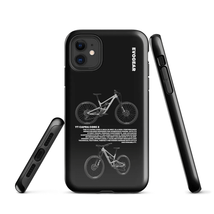 Black Capra Core 2 iPhone Case product image (1)