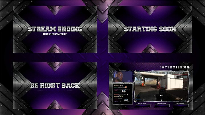 Metallic Stream Overlay Package product image (2)