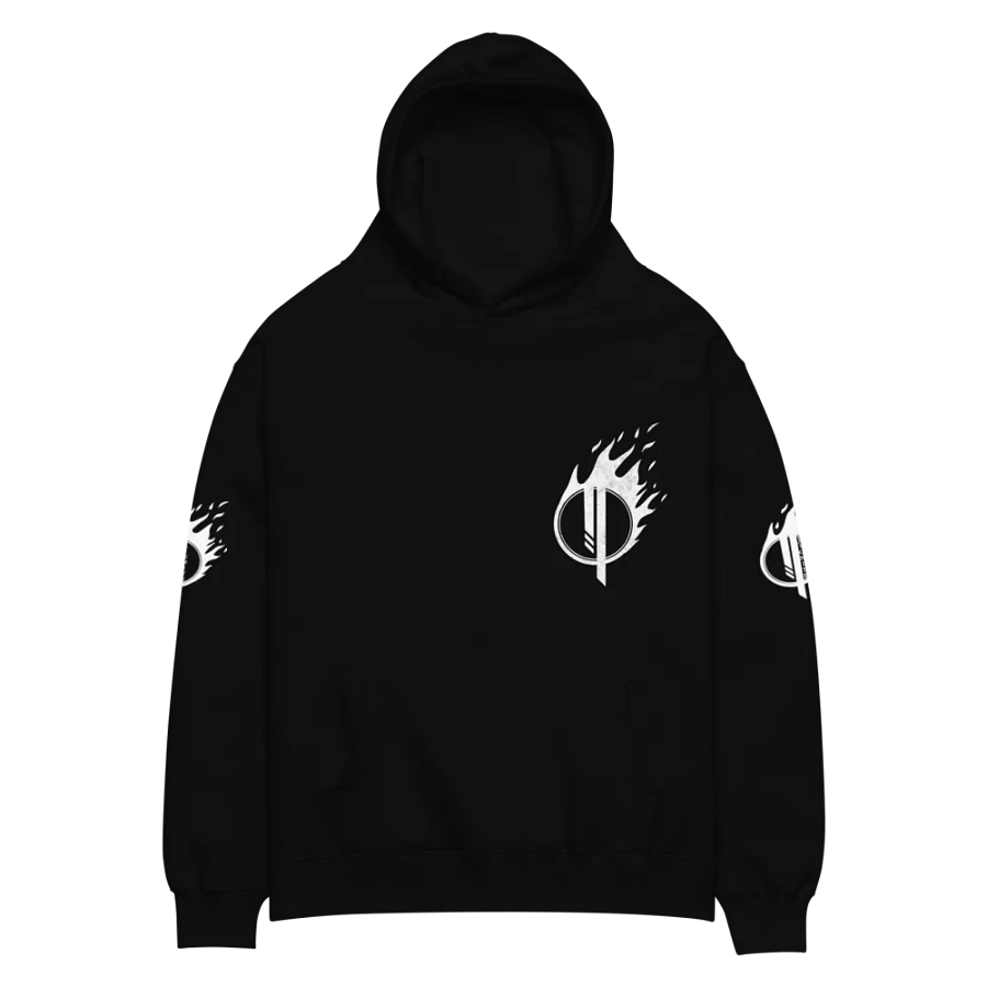 Flame logo hoodie product image (2)