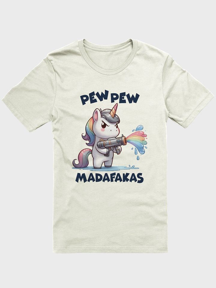 Rainbow Unicorn Water Gun T-Shirt product image (2)
