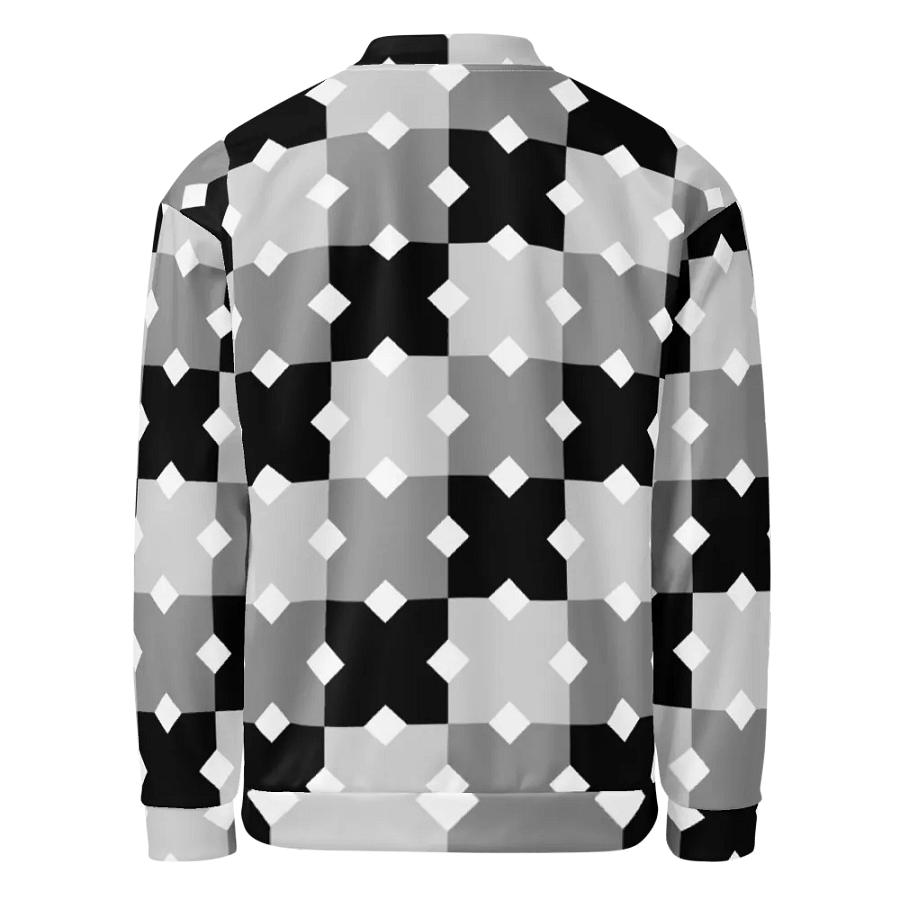 Symmetric Crosses Bomber Jacket product image (8)