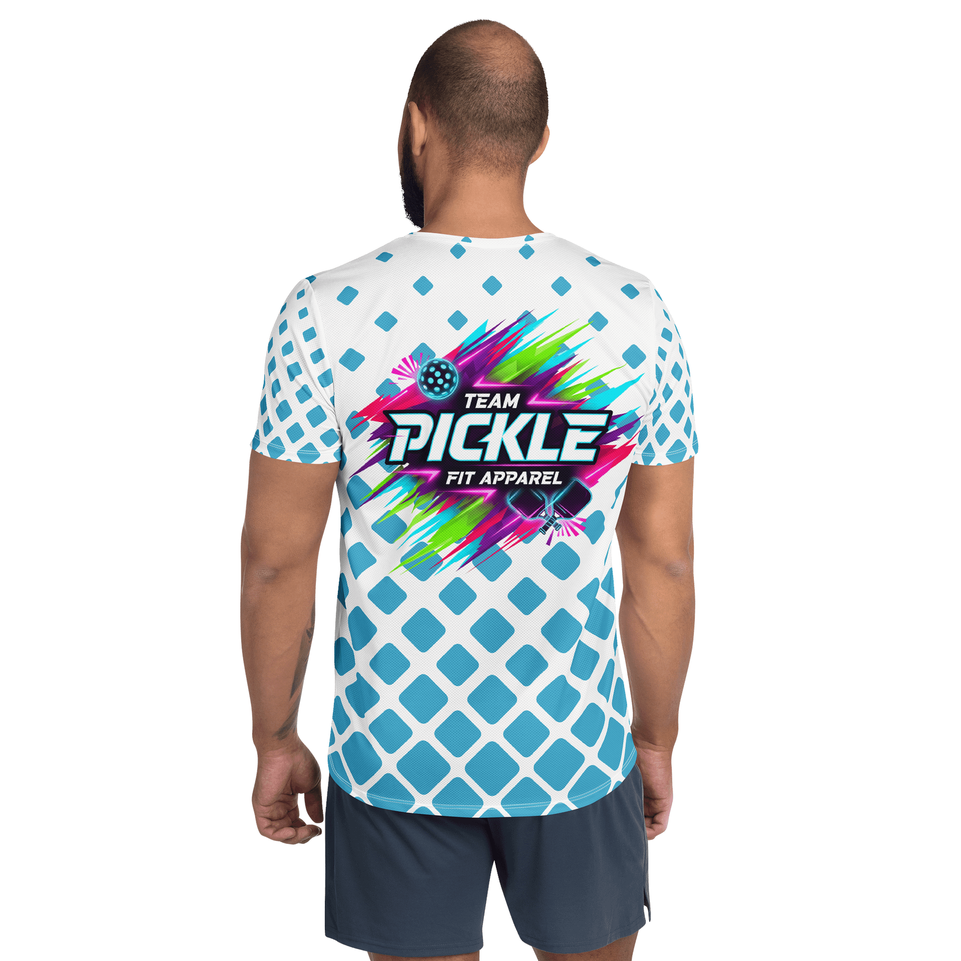 Team Pickle Fit Diamond Gradient Athletic Tee product image (2)