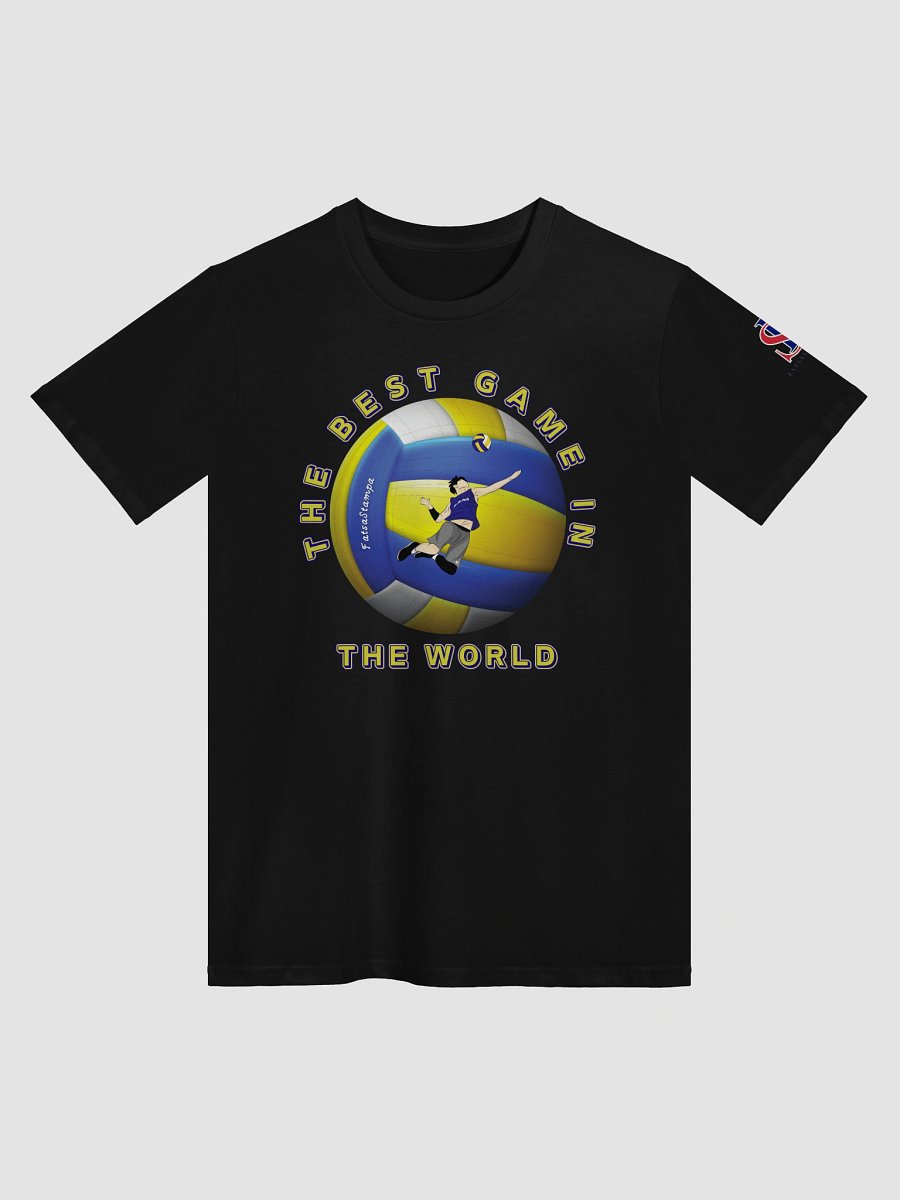 Set and Spike: The Best Game Volleyball Tee product image (9)