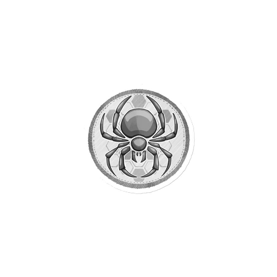 Silver Spiders Magnet product image (1)