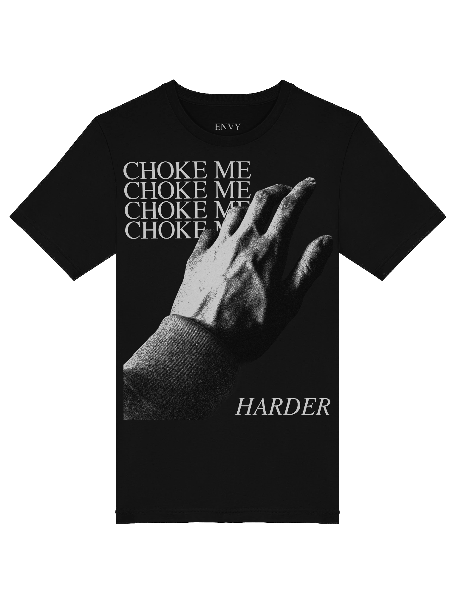 'Choke Me Harder' Hand Design - T-shirt product image (9)