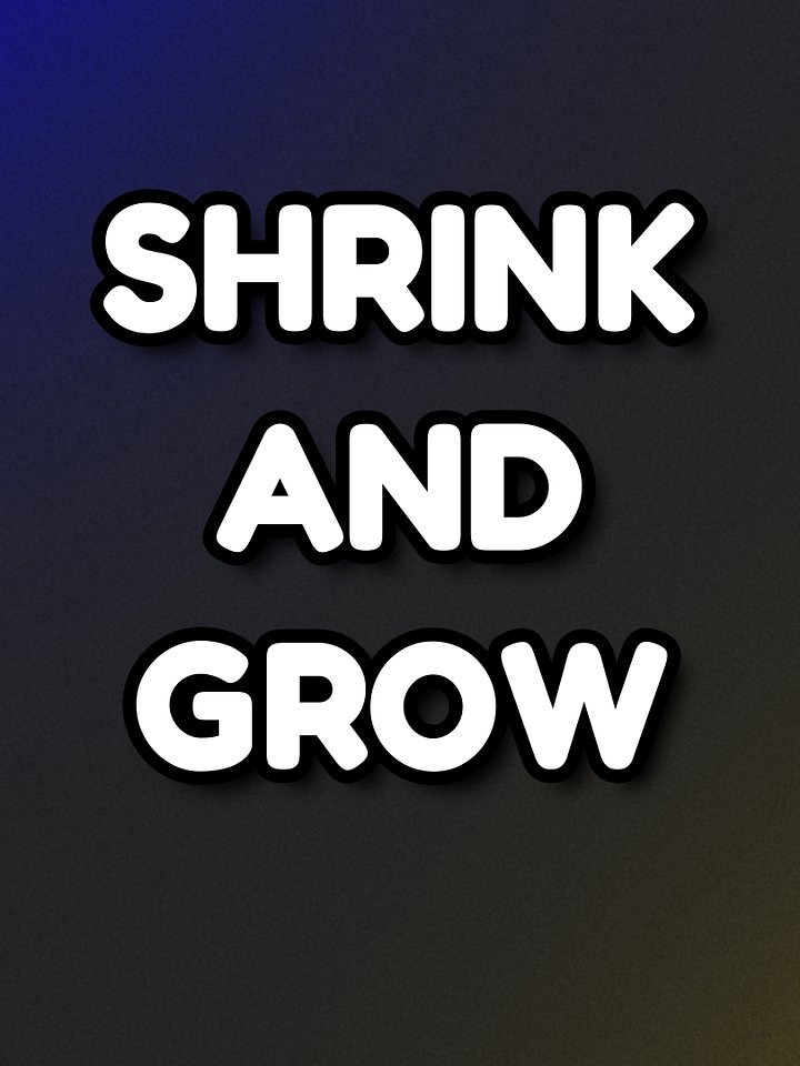 Shrink and Grow In and Out Text product image (1)