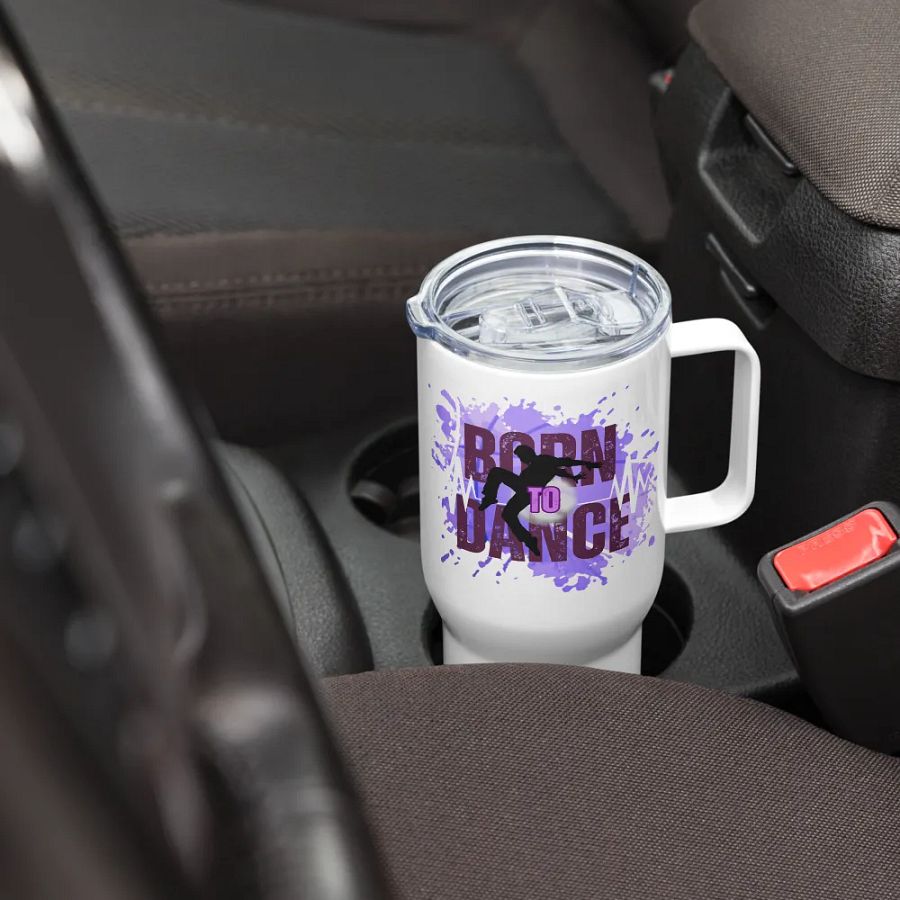 Born to Dance His Silhouette Vibes Travel Mug product image (7)