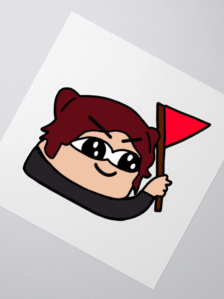 Tina Red Flag Stickers product image (2)