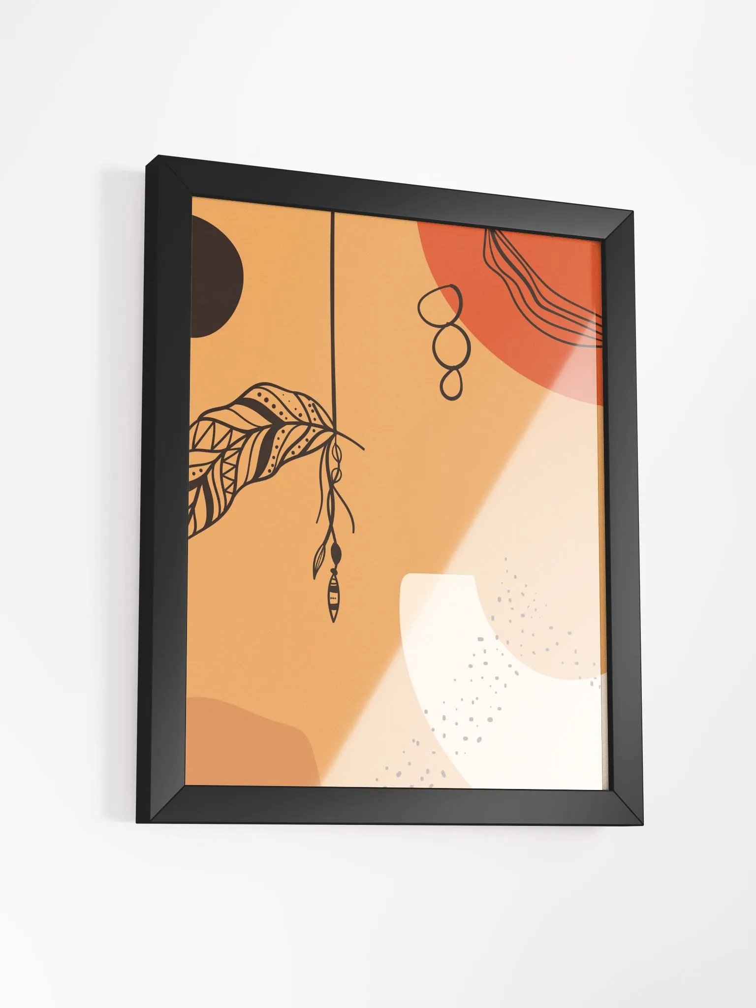 Vibrant Ayous Wood Framed Matte Poster product image (51)