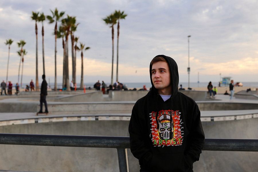 Revenge Artist Hoodie — Black product image (3)