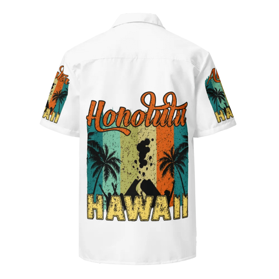 Hawaiian Inspired Button-Down Shirt product image (1)