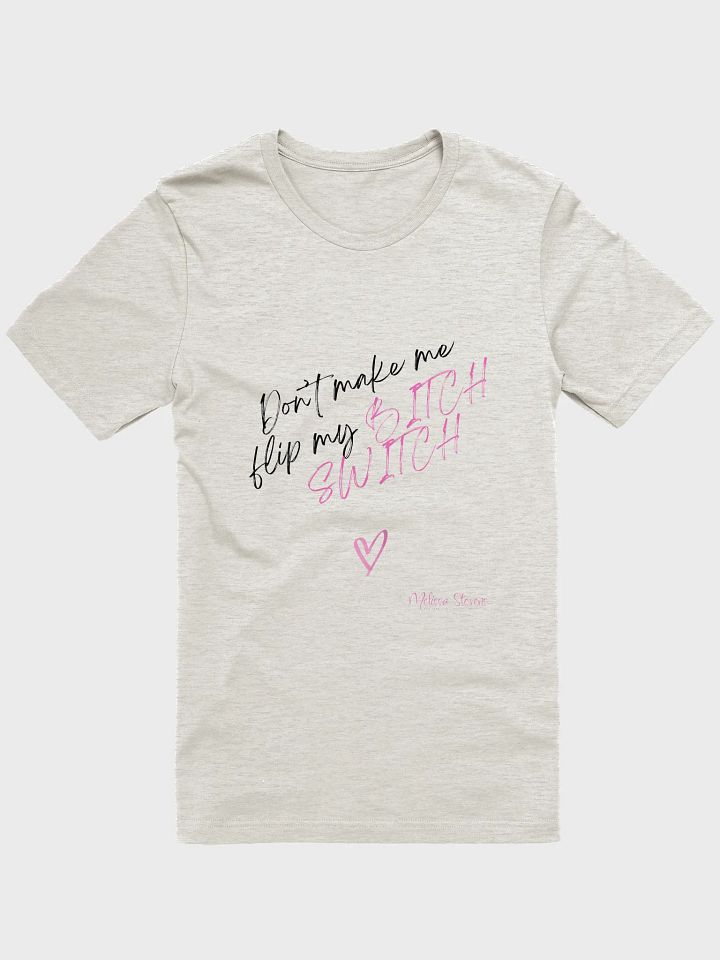 Bitch Switch cursive tee product image (2)