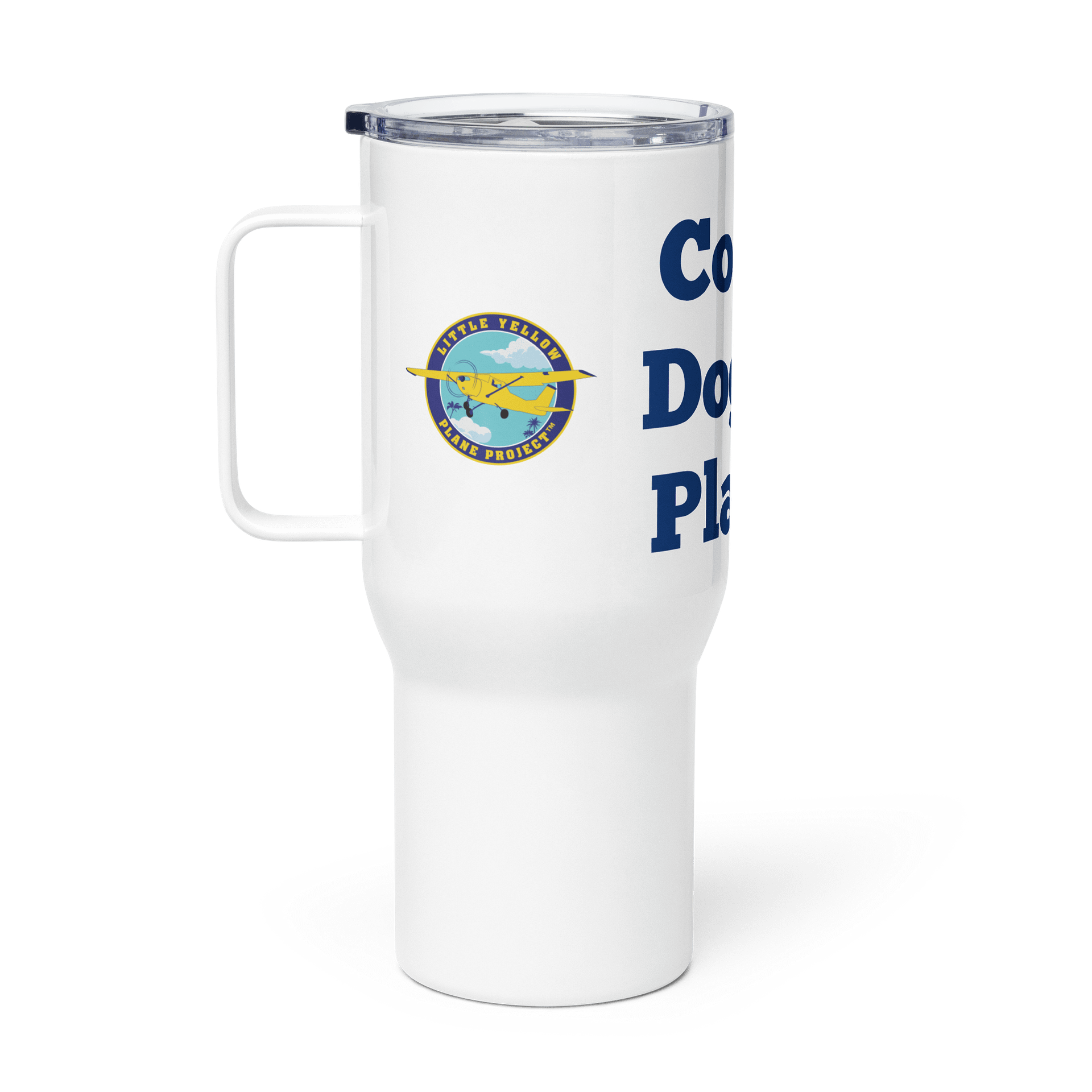Coffee, Dogs, and Planes Travel Mug product image (1)