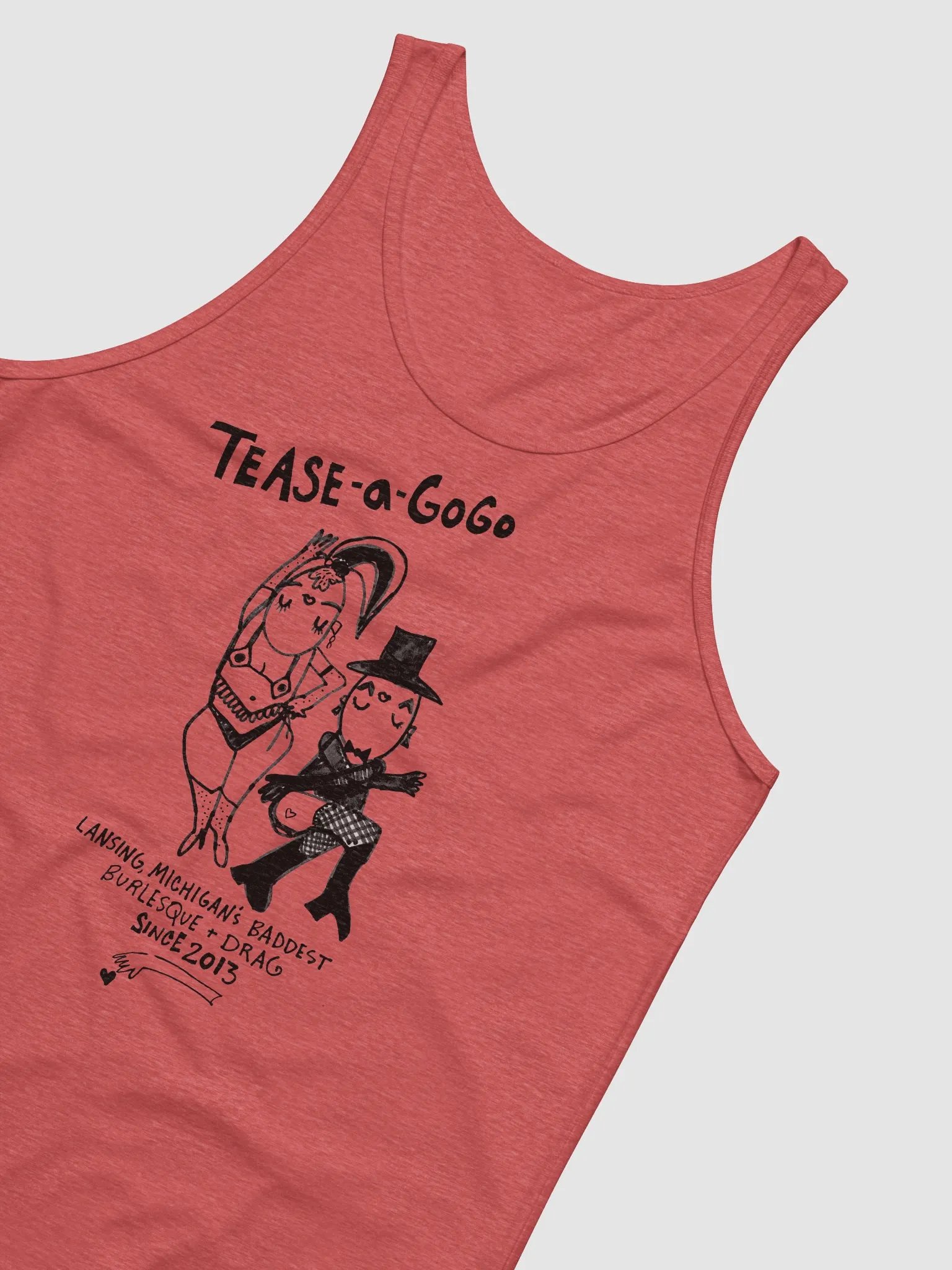 Tease a GoGo Logo and Dancers tank product image (4)