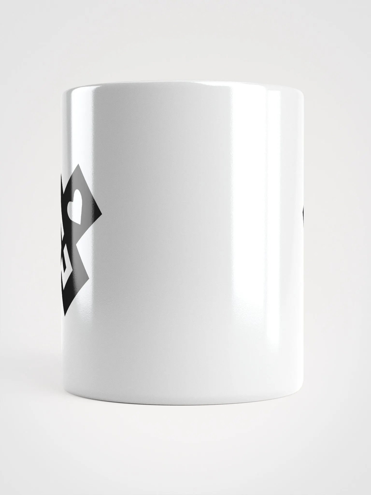 OptimusProcrastinus HeartChip Mug (Black on White) product image (9)