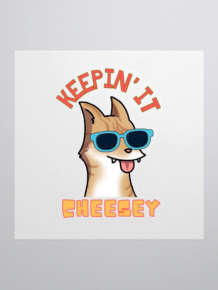 Cheesey Sticker product image (1)
