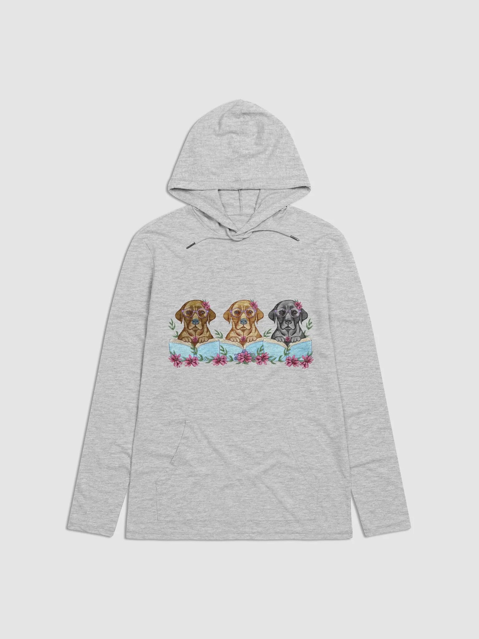 For the Love of Labs District Lightweight Hoodie product image (2)