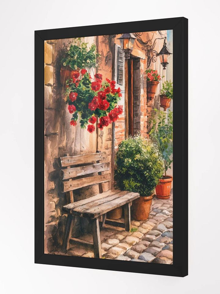 Tranquil European Nook Framed Poster product image (8)