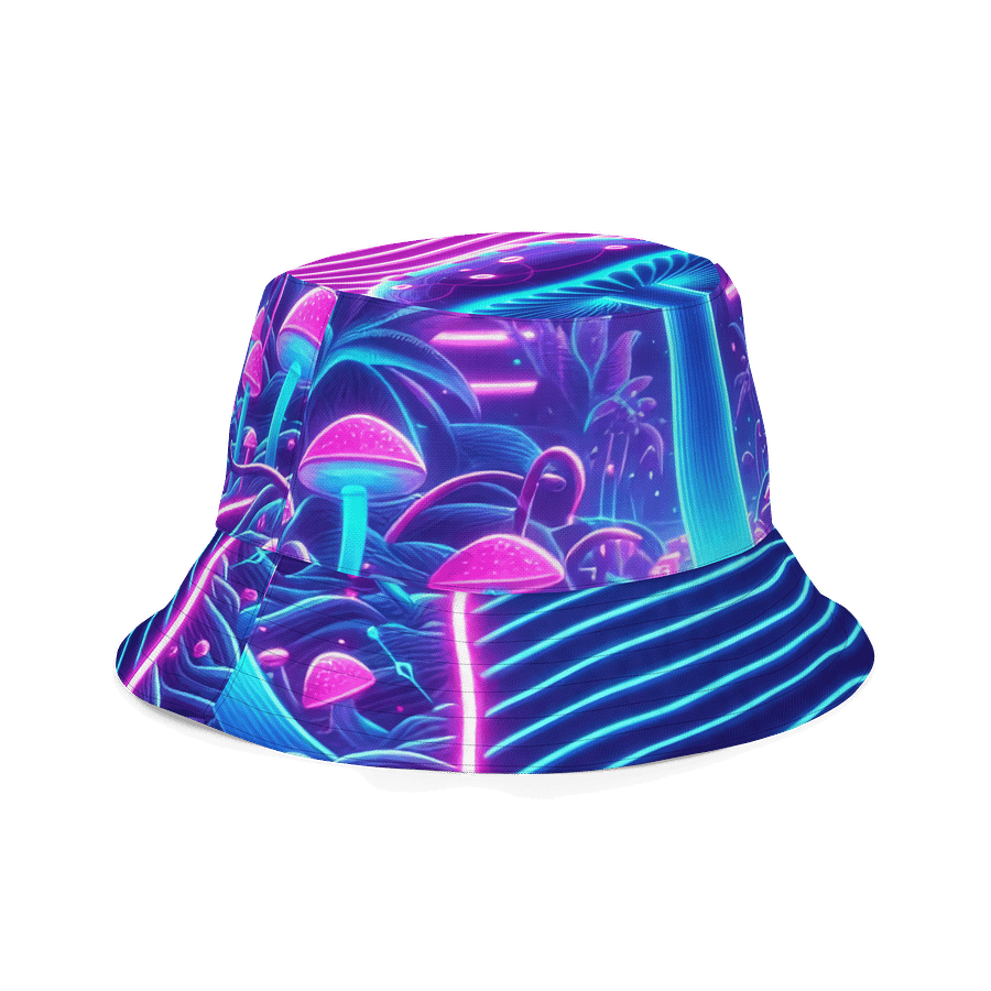 MUSHROOM neon NIGHTS BUCKET HAT product image (5)