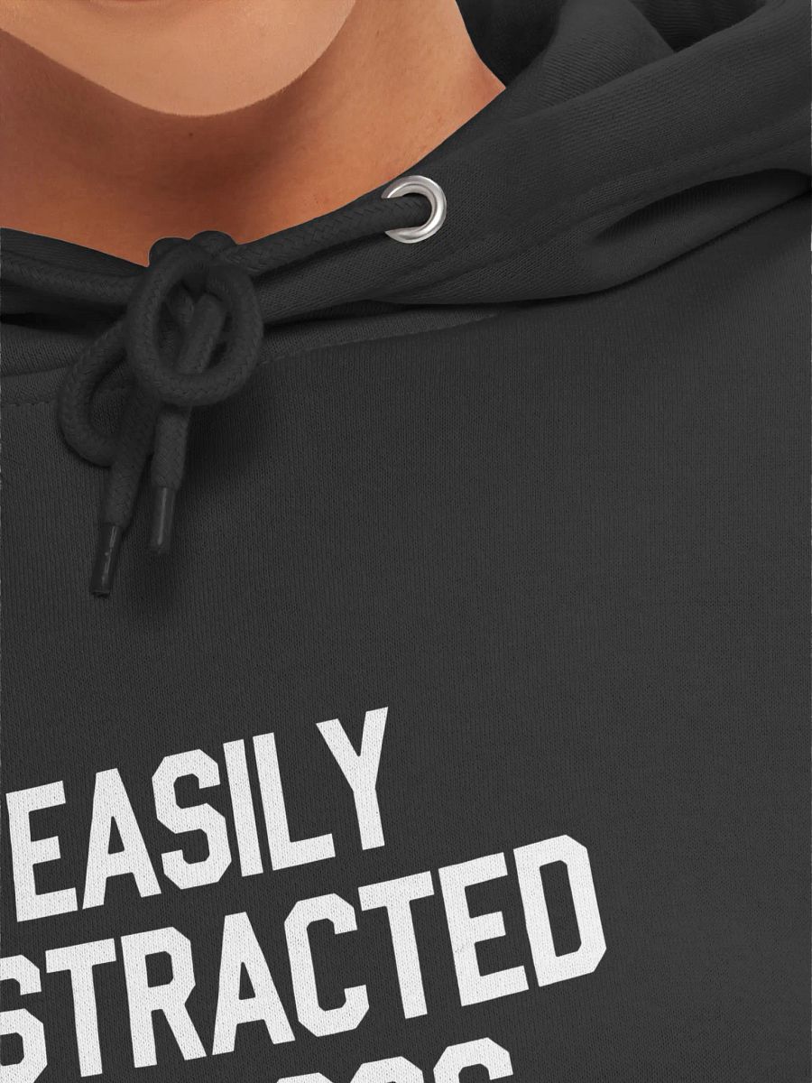 Easily Distracted By Dogs Pullover Hoodie product image (7)