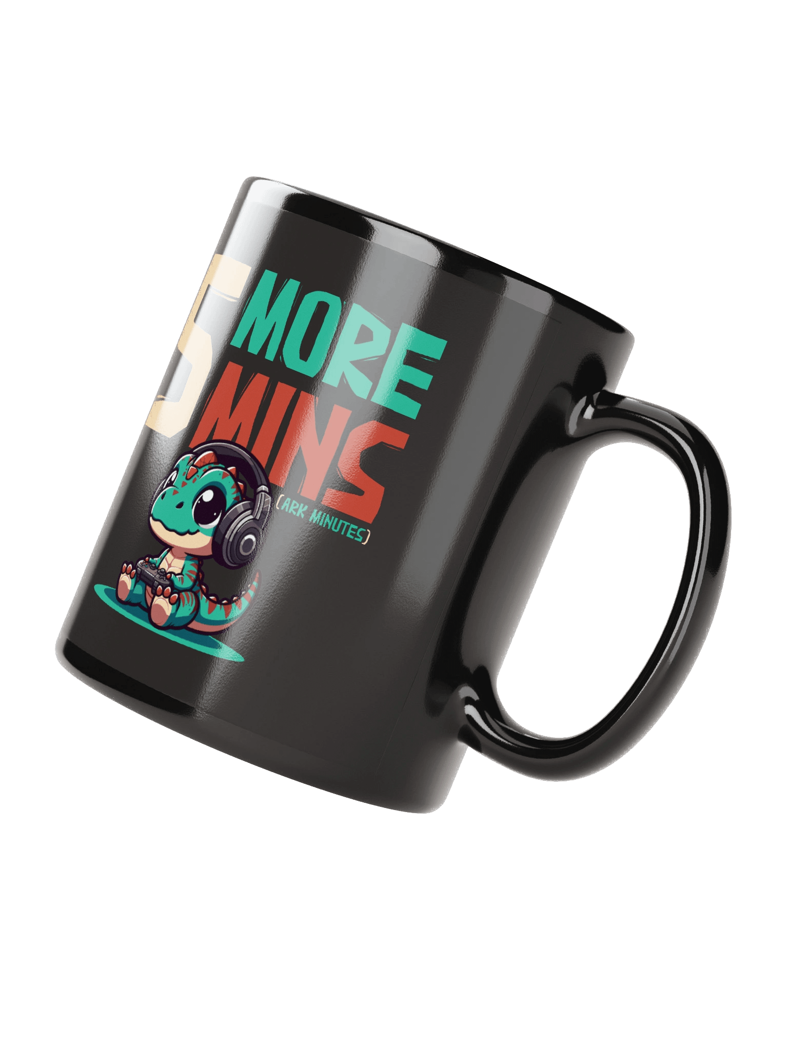 5 More Ark Minutes Black Mug product image (4)