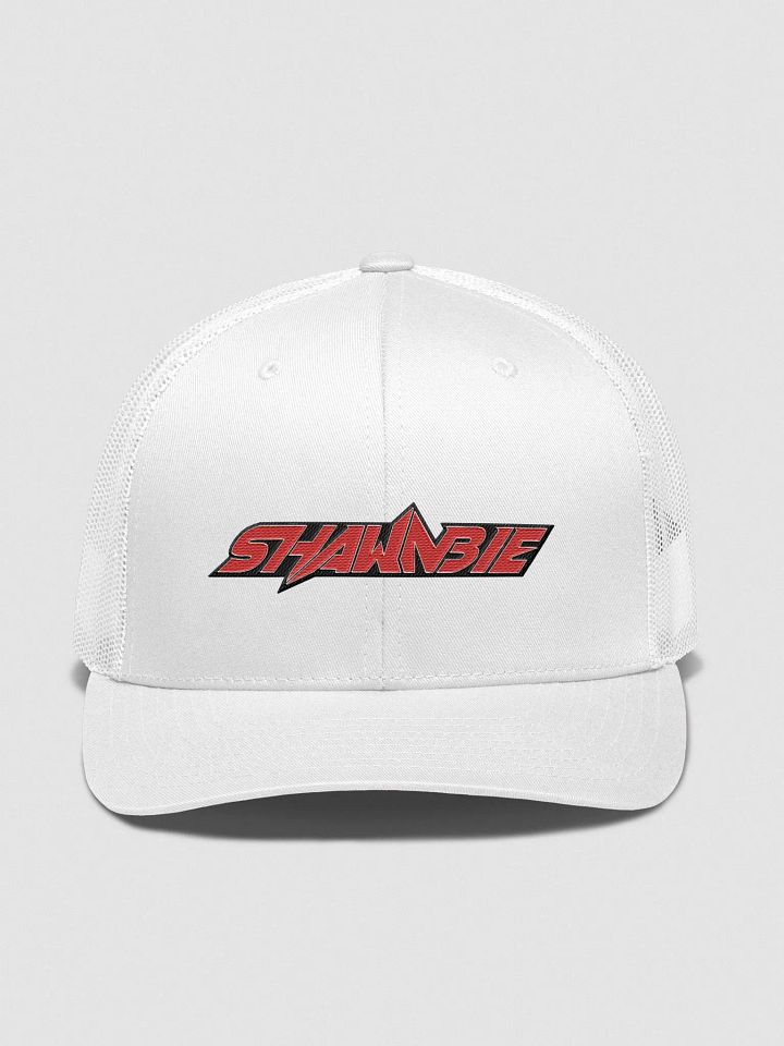 SHAWNBIE Logo Adjustable Hat White product image (1)