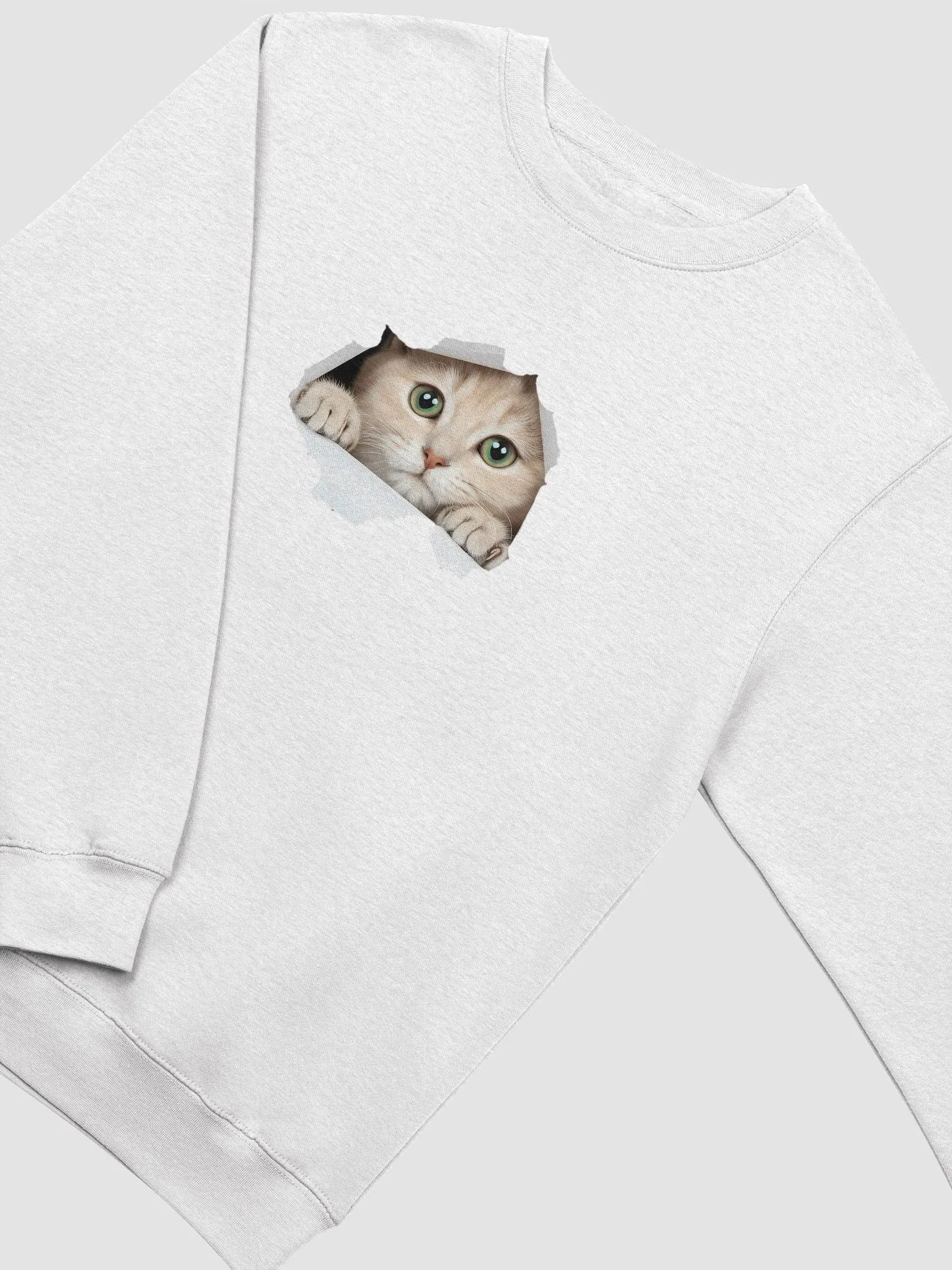 Peekaboo Kitty Crewneck Sweatshirt product image (5)