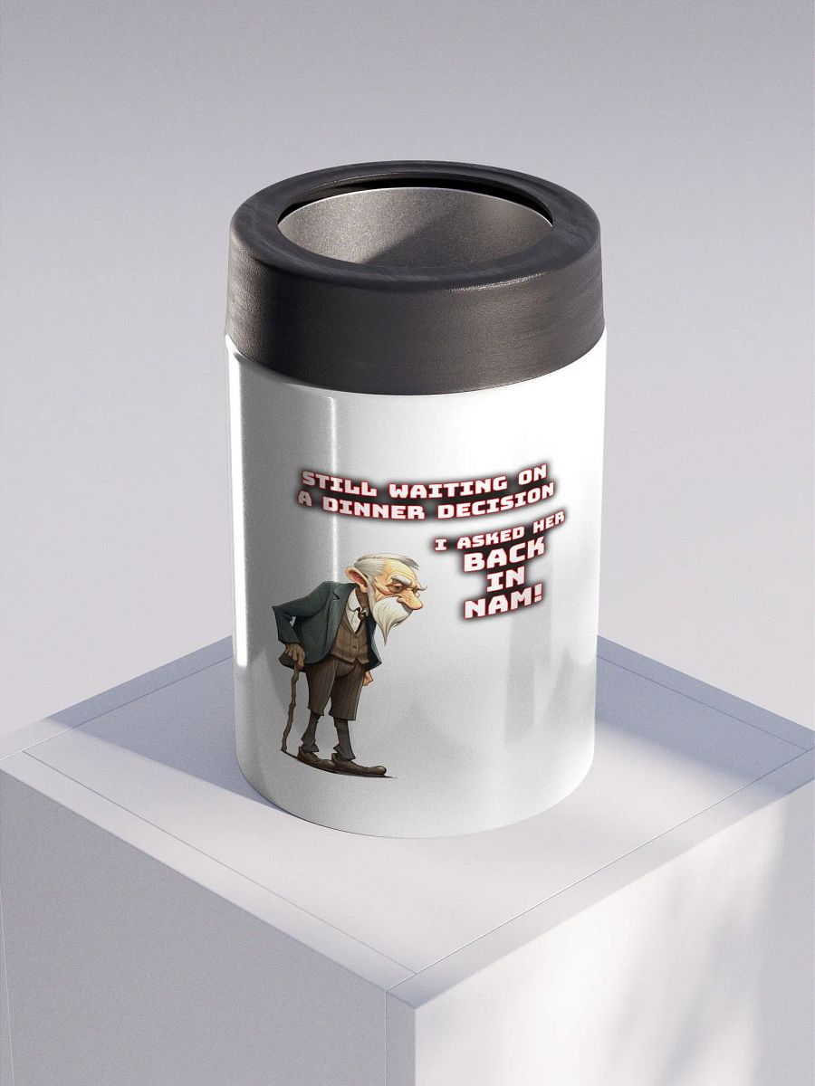 Whats For Dinner? Funny Stainless Steel Koozie product image (3)