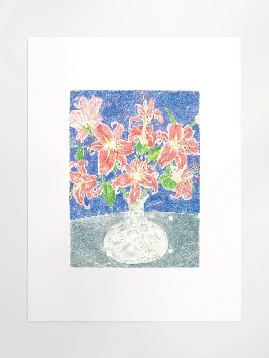 tiger lillies 2012 print product image (2)