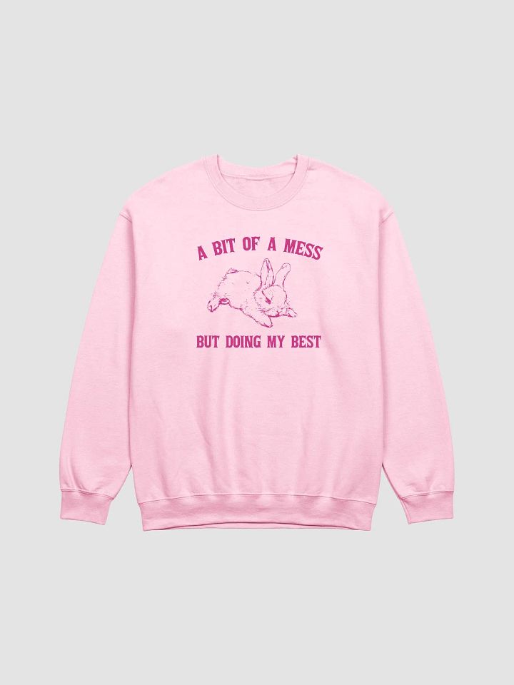 A bit off a mess but doing my best Crewneck product image (1)