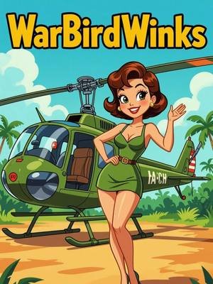 Merch Drop A7. Merch Drop!  Collection: A7  Grab exclusive merch at https://warbirdwinks.store! #WarbirdWinks, #AI, #Pinup, #PinupPlanes, #AviationArt, #aviationlovers,#huey #fyp #viral #uh1huey #USA #Patriotic #brunette