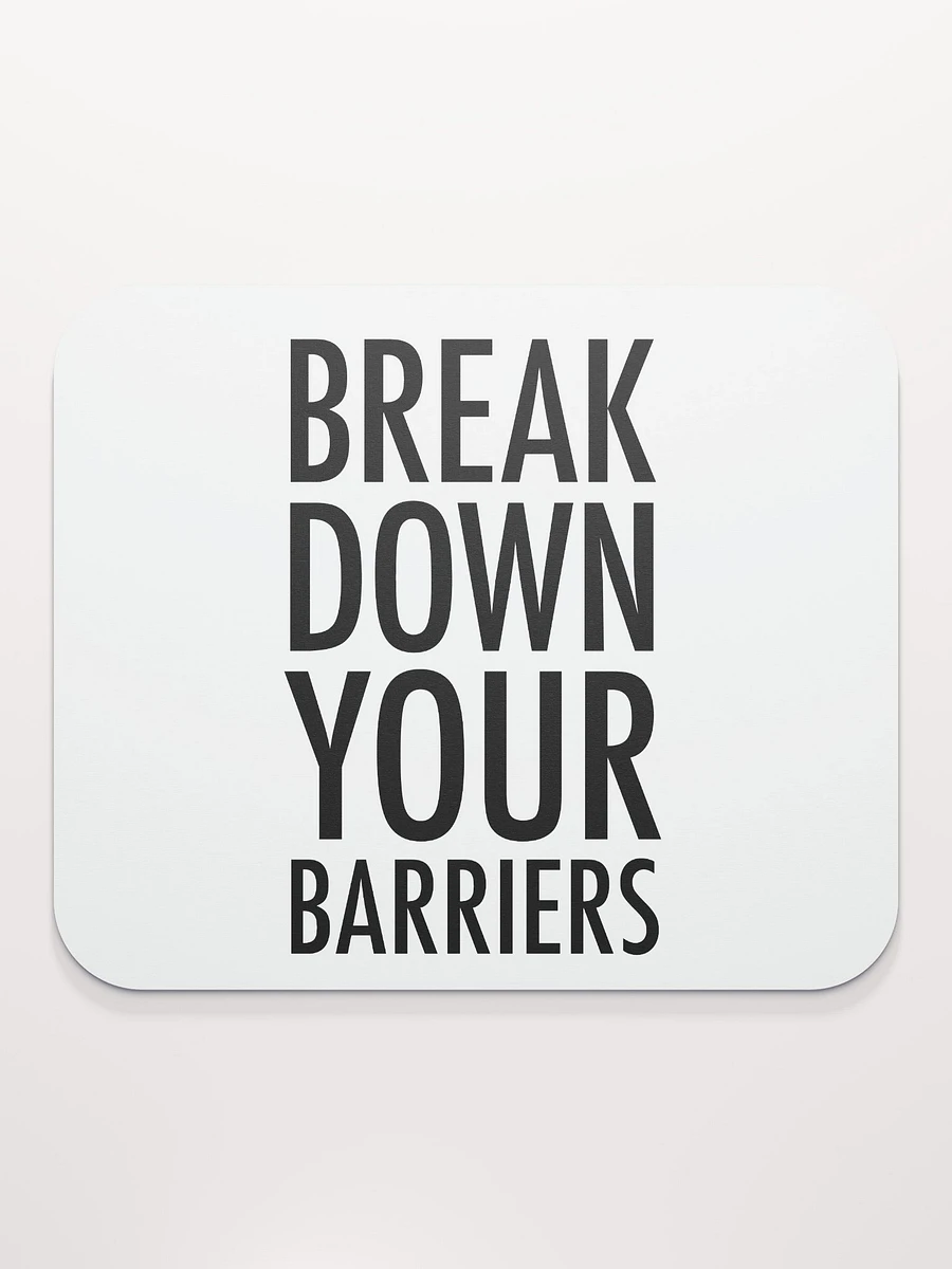 Break Barriers mousepad product image (2)