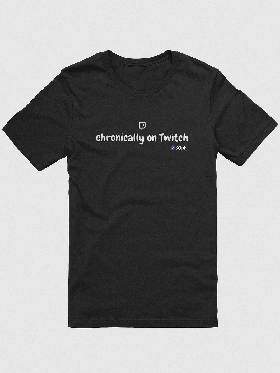 Chronically on Twitch Tee product image (3)