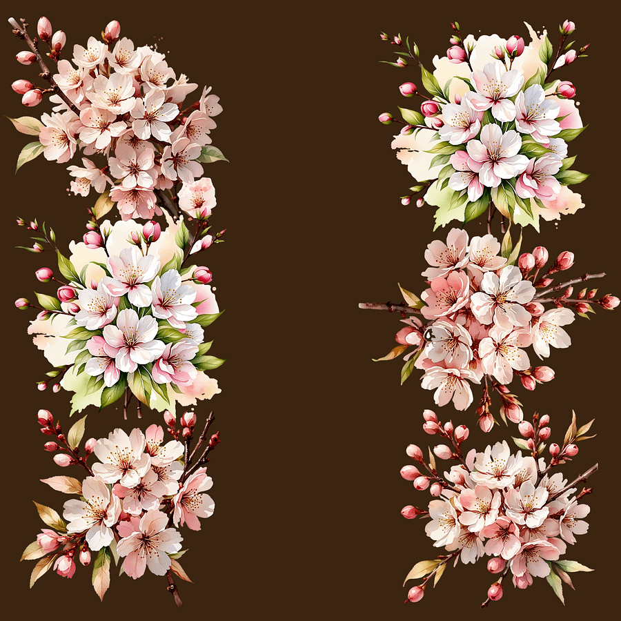 Cherry Blossom Clipart Bundle product image (5)