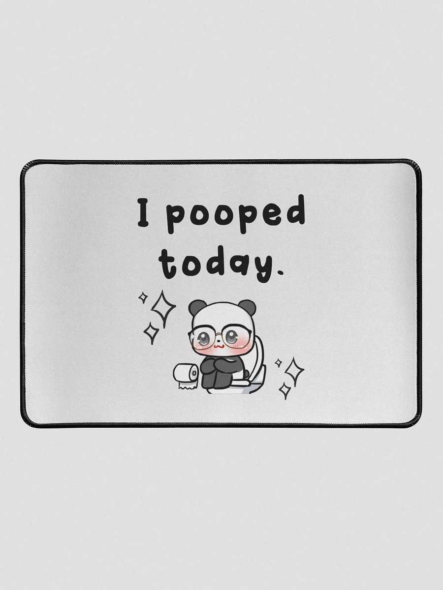 I Pooped Today Mouse Pad product image (1)