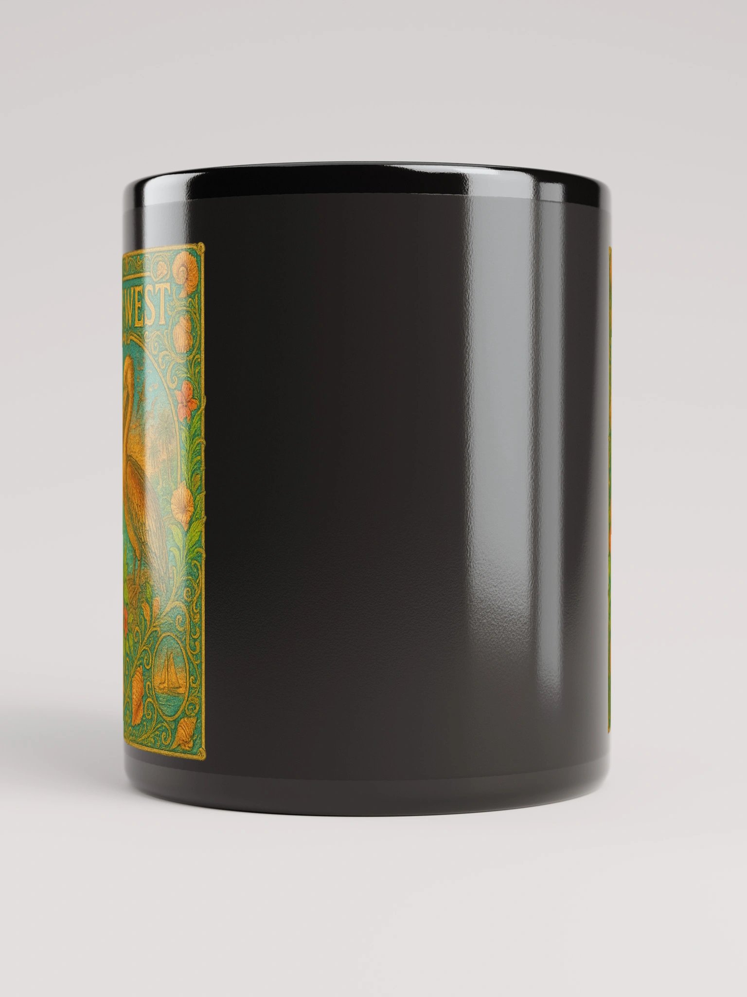 Key West Tropical Mug with Pelican and Hibiscus product image (5)
